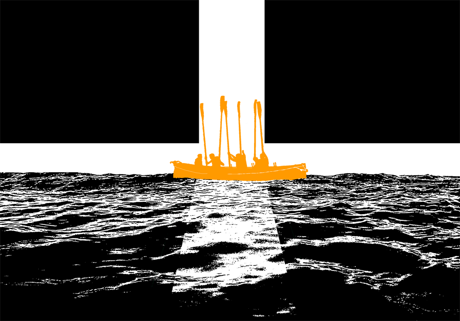 Cornish gig winning crew