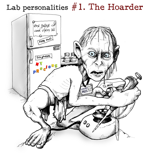 Gollum in lab