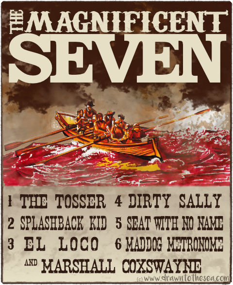 Magnificent Seven Gig crew