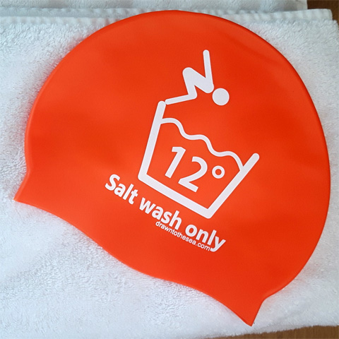 Salt wash only swimming hat