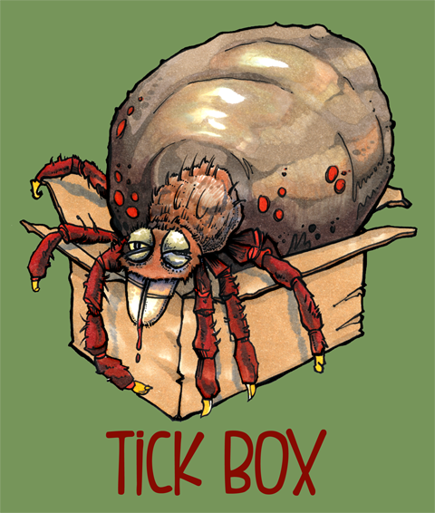 Tick in a box
