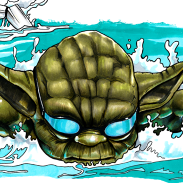 Jedi Masters swimming
