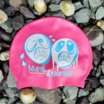 Numb and number swimming hat